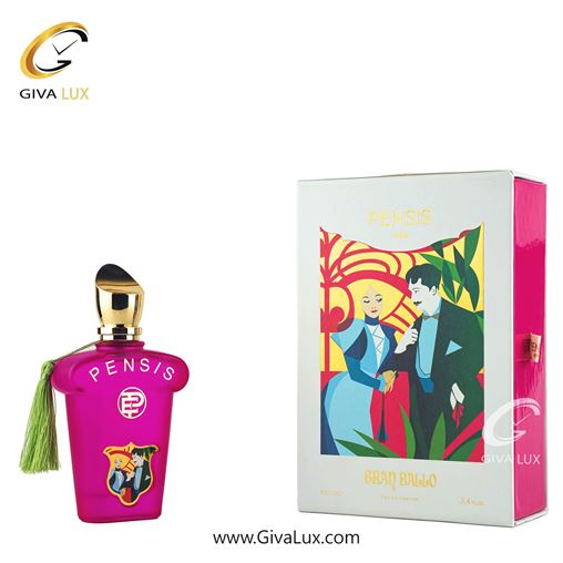 ادو پرفیوم زنانه اورجینال مدل Pensis Gran Ballo | گران بالو رایحه مشابه زرجف کازاموراتی گران بالو حجم 100 میل